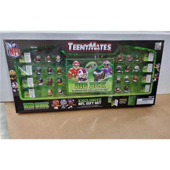 NFL TeenyMates 2025 Football BIG BOX Superstar Collector Price Set 22 Players! - Picture 1 of 8